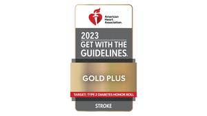 2023 Get With The Guidelines Gold Plus award, stroke center