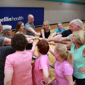 Group exercise class at Bellin Health Fitness Center, Oconto