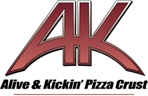Alive and Kickin Pizza Crust Logo