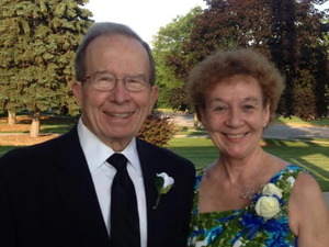 Dr. Alan Wentworth and his wife Nancy.